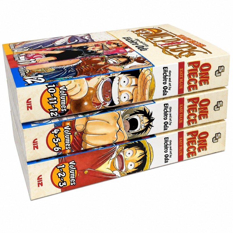 One Piece de Eiichiro Oda, 3 colectii omnibus, 9 volume