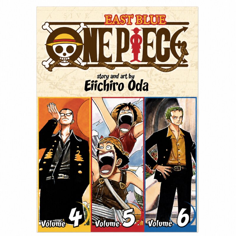 One Piece de Eiichiro Oda, 3 colectii omnibus, 9 volume