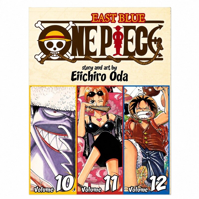 One Piece de Eiichiro Oda, 3 colectii omnibus, 9 volume